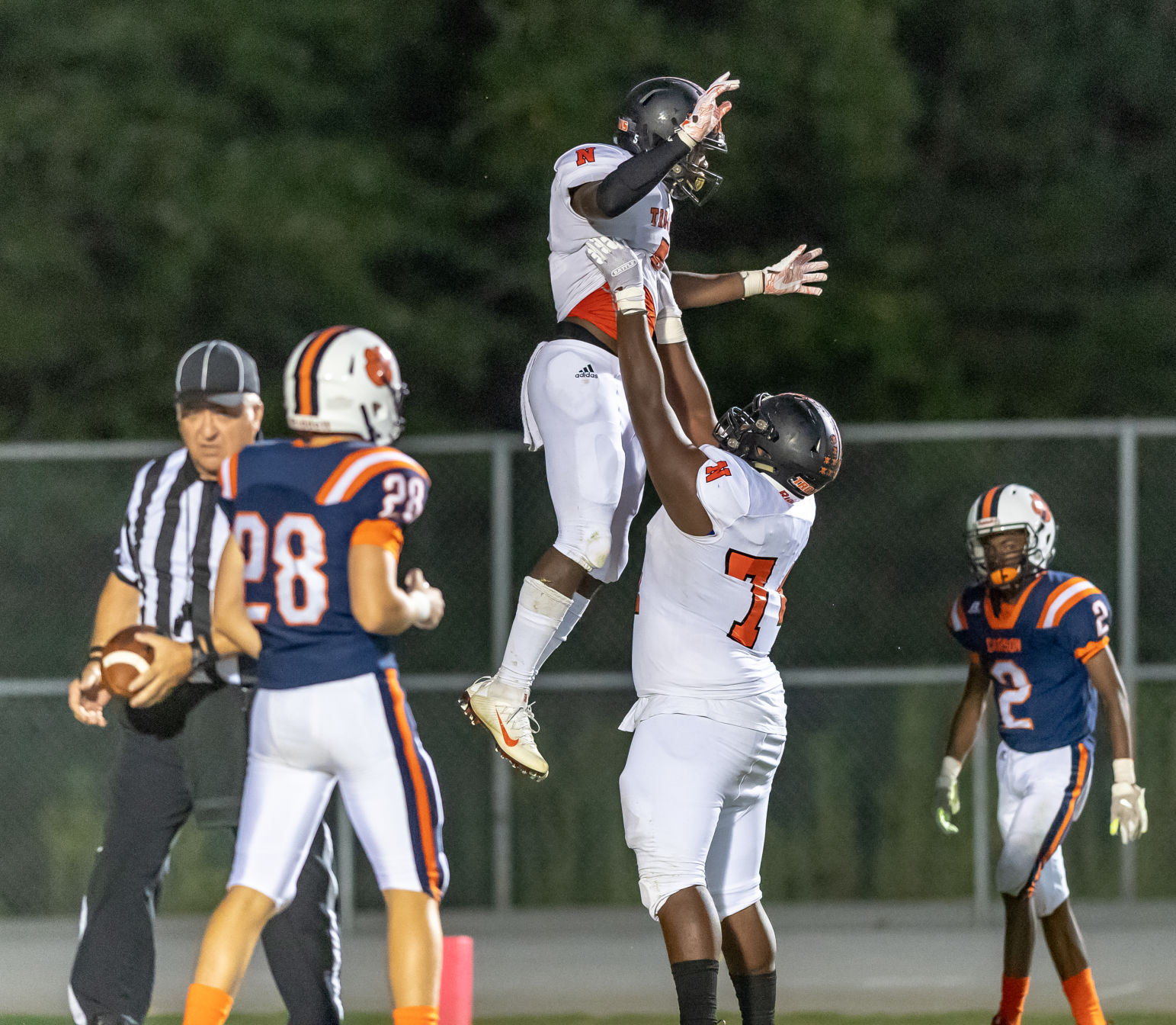 North Carolina High School football action Friday night